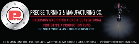 precise turning & manufacturing co mainline drive westfield ma|precision turned components.